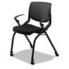 Hon Motivate Nesting/Stacking Flex-Back Chair, Supports Up to 300 lb, Onyx Seat, Black Back/Base HMN2.F.A.IM.ON.CU10.CBK